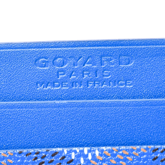 GOYARD SAINT-SULPICE CARD WALLET “SKY BLUE” - bamn.