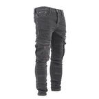 Faded Cargo Jeans - bamn.