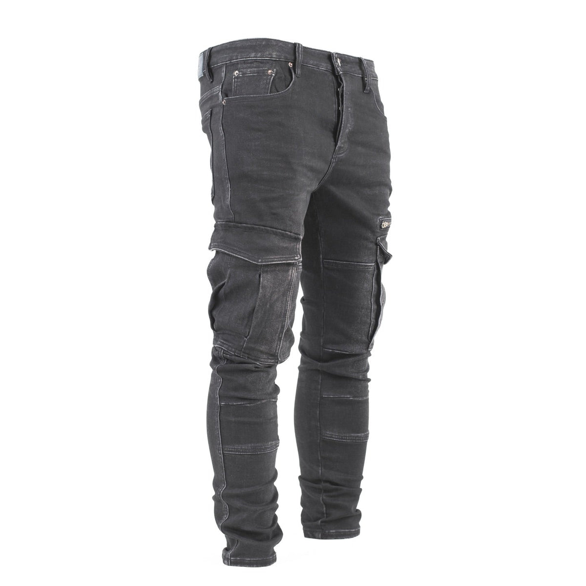 Faded Cargo Jeans - bamn.