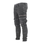 Faded Cargo Jeans - bamn.