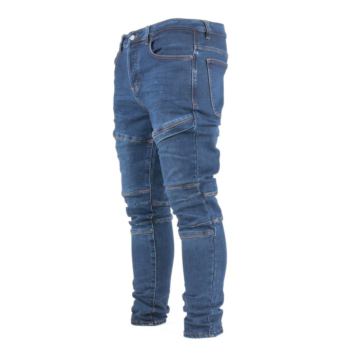 Men's Slim Fit Reinforced Panel Jeans - bamn.
