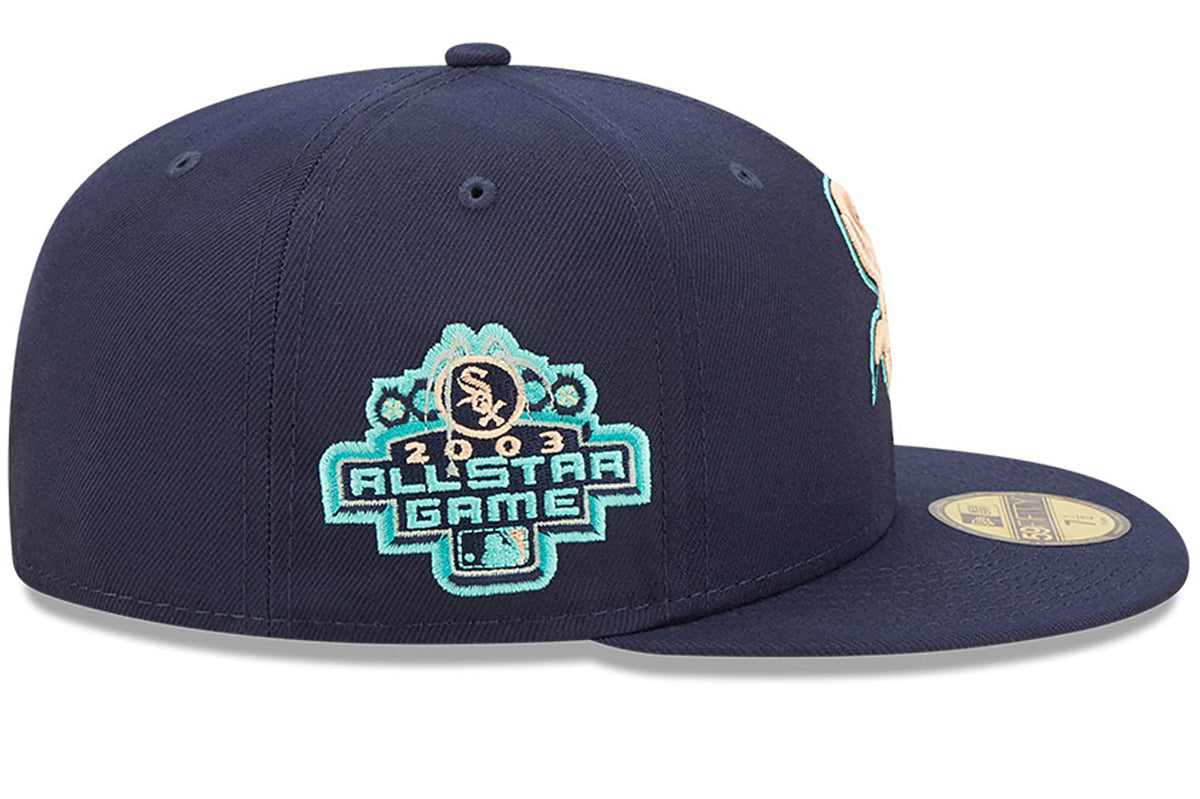 New Era x Lids HD Chicago White Sox Oceanside Peach 59FIFTY Fitted Cap - bamn.