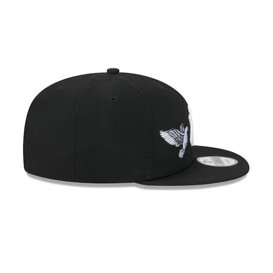 Black New York Yankees Green Bottom Peace New Era 9FIFTY Snapback - bamn.