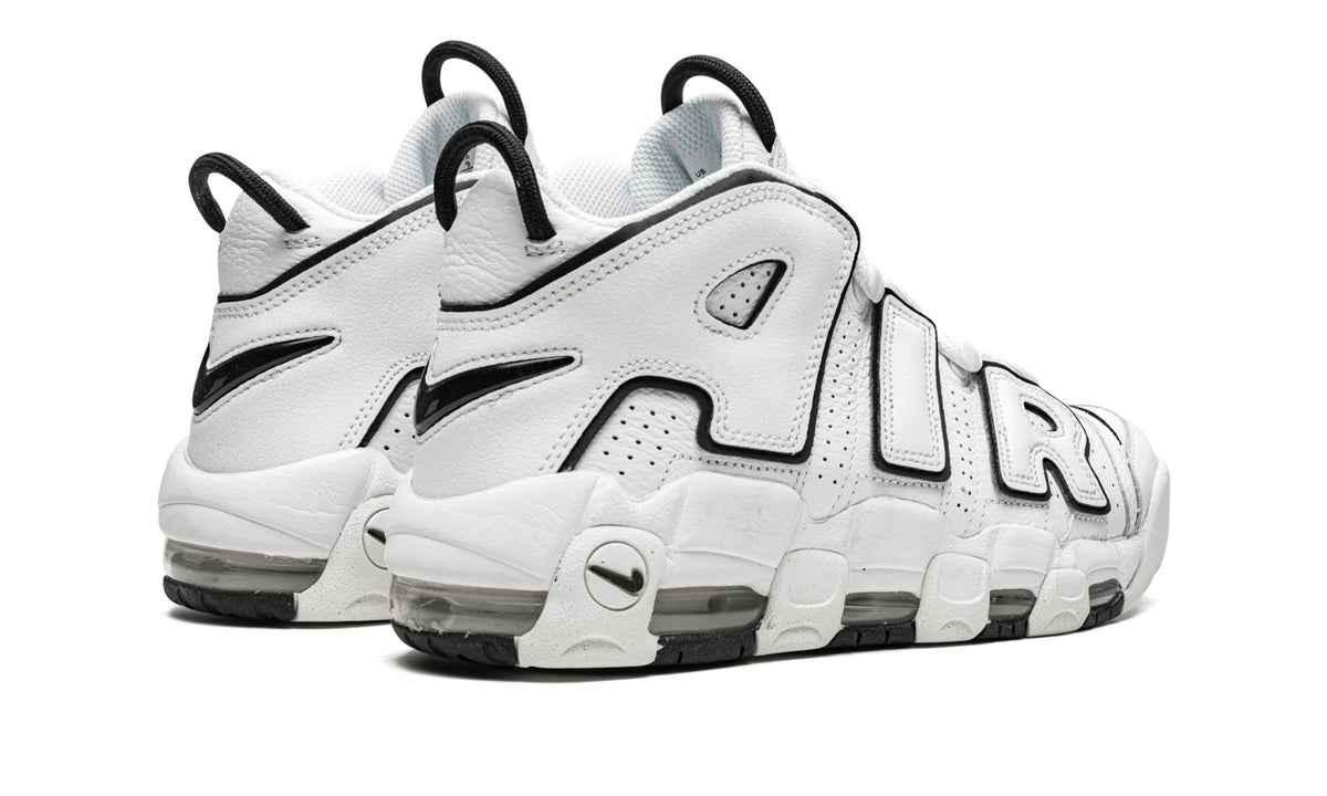 AIR MORE UPTEMPO MNS WMNS "White / Black" - bamn.