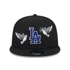 Black New York Yankees Green Bottom Peace New Era 9FIFTY Snapback - bamn.
