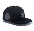 NEW ERA 59 Fifty Black Snake San Diego Padres - bamn.