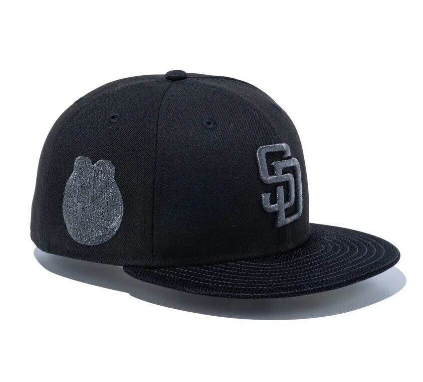 NEW ERA 59 Fifty Black Snake San Diego Padres - bamn.