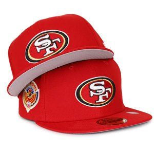 New Era San Francisco 49ers 59FIFTY Fitted Hat Pro Bowl Side Patch - bamn.