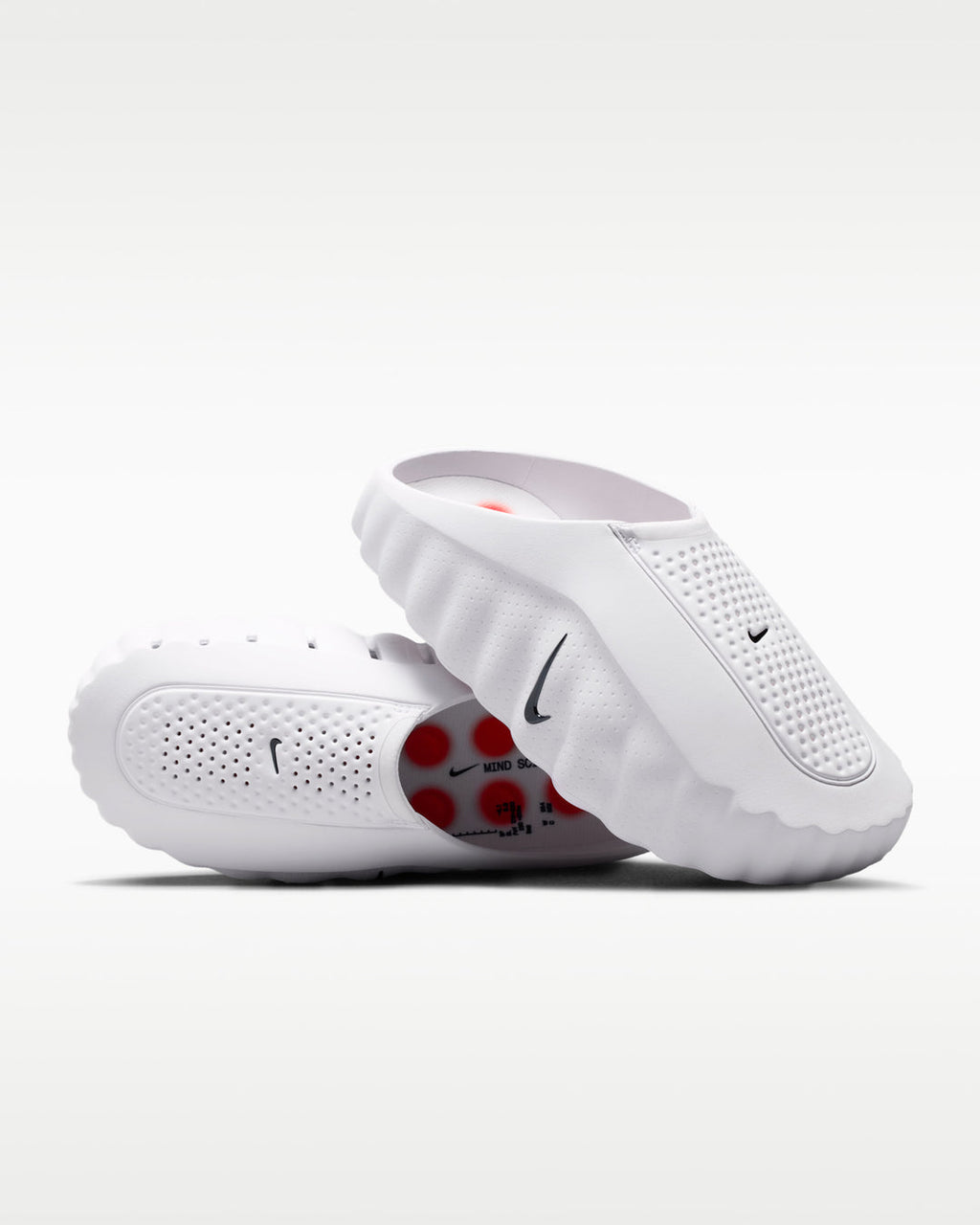 NIKE MIND 001 MEN'S PREGAME MULES “WHITE” - bamn.