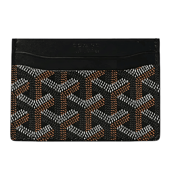 GOYARD SAINT-SULPICE CARD WALLET “BLACK” - bamn.