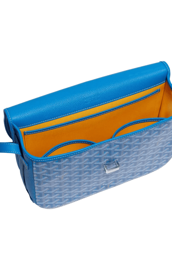 GOYARD BELVEDERE PM “SKY BLUE” - bamn.