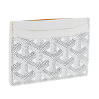 GOYARD SAINT-SULPICE CARD WALLET “WHITE” - bamn.