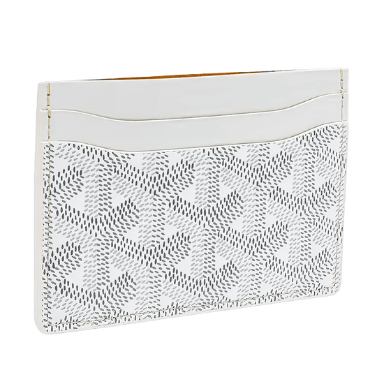 GOYARD SAINT-SULPICE CARD WALLET “WHITE” - bamn.
