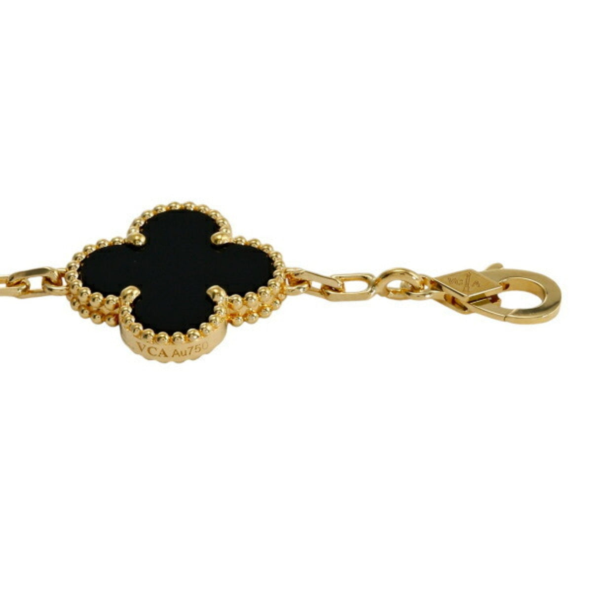 Midnight multiple Clover Stainless Steel Necklace – A Statement of Elegance - bamn.