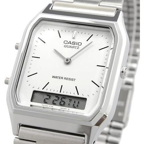 Casio Mens AQ230A-7D Anadigital Watch - bamn.