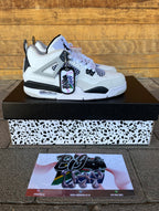 AIR JORDAN 4 RETRO "Military Black" - bamn.