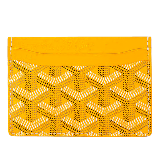 GOYARD SAINT-SULPICE CARD WALLET “YELLOW” - bamn.