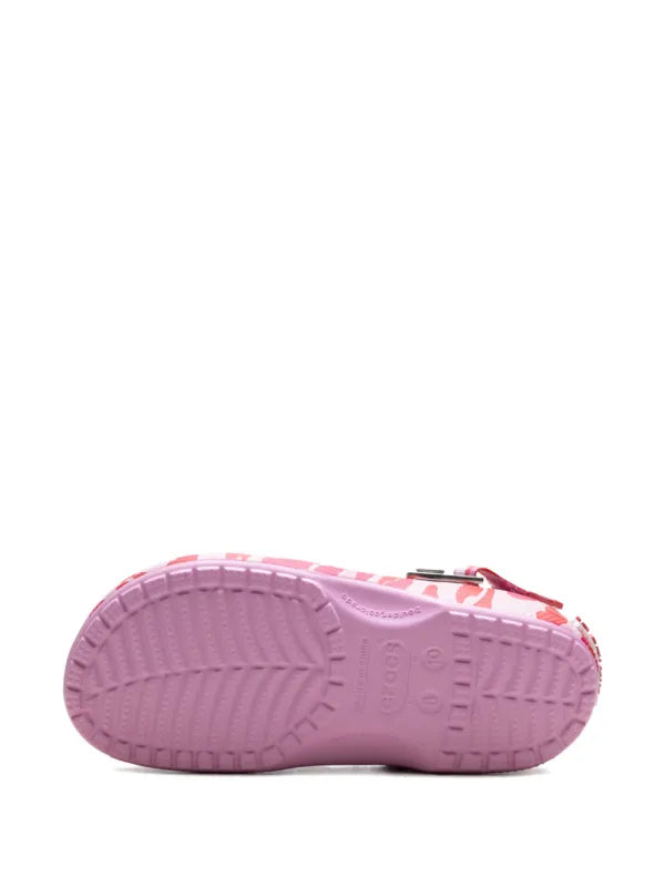 BAPE BLACK *A BATHING APE® x Crocs Classic "Carnation" clogs - bamn.