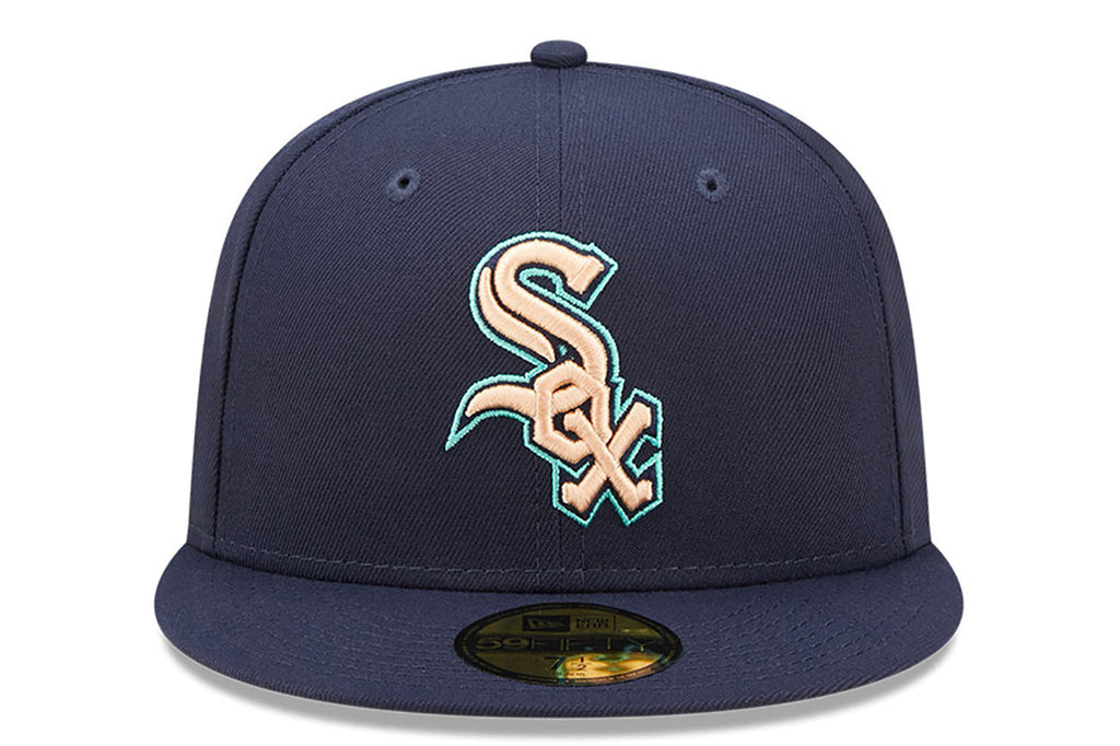 New Era x Lids HD Chicago White Sox Oceanside Peach 59FIFTY Fitted Cap - bamn.