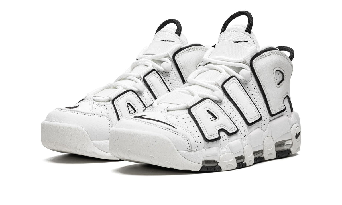 AIR MORE UPTEMPO MNS WMNS "White / Black" - bamn.