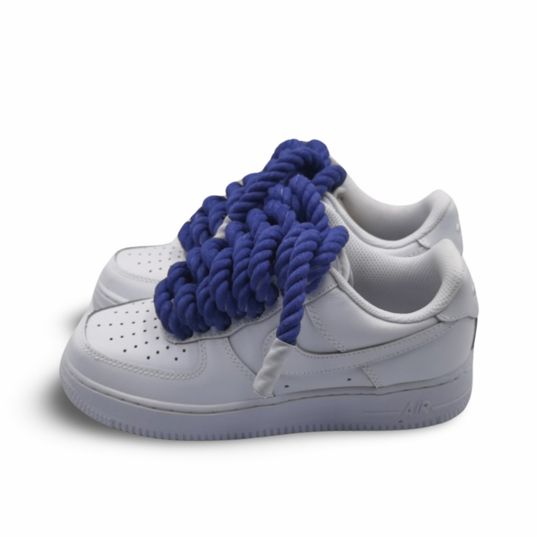 Air Force 1 purple Custom Rope lace - bamn.