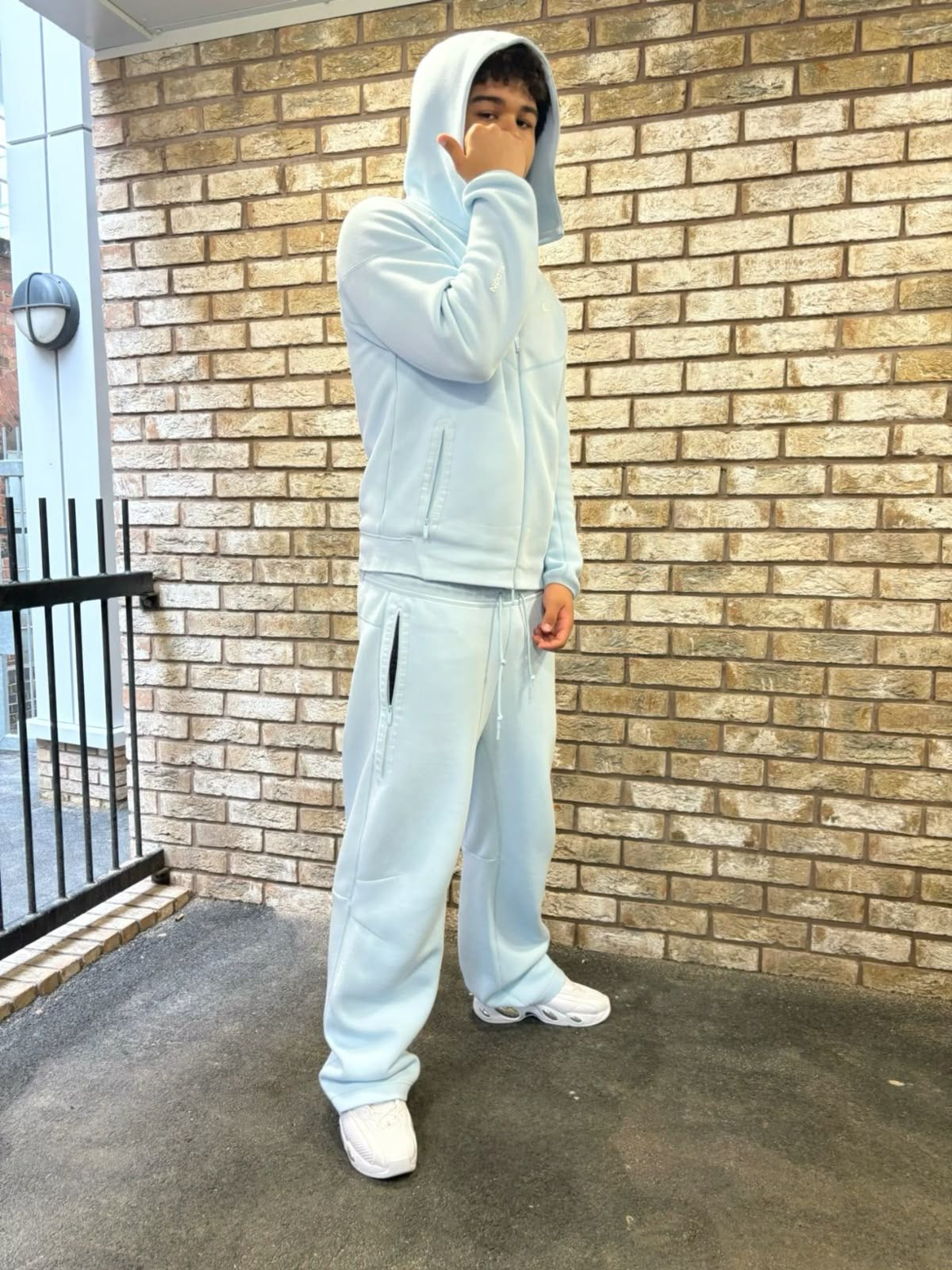 NIKE X NOCTA TECH FLEECE “BABY BLUE” - bamn.