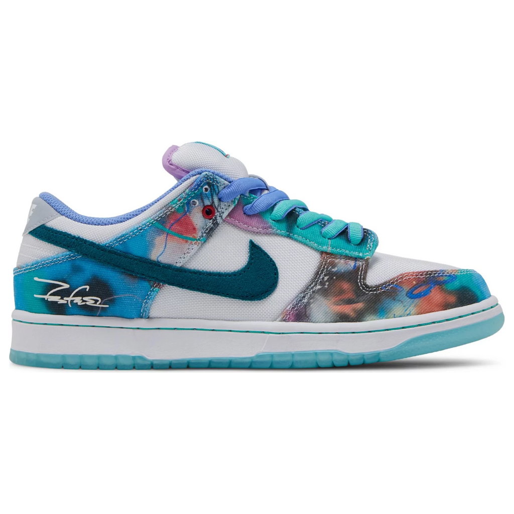 Nike SB Dunk Low Futura Laboratories Bleached Aqua - bamn.