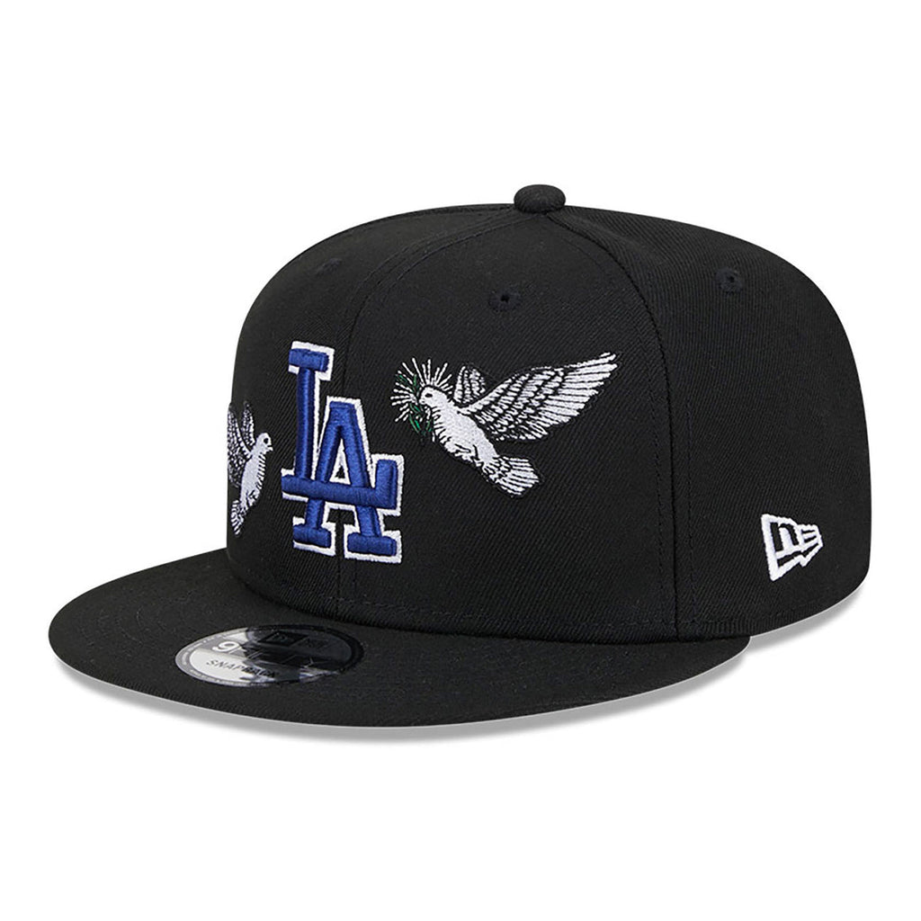 Black New York Yankees Green Bottom Peace New Era 9FIFTY Snapback - bamn.