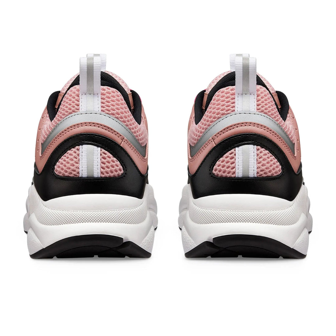 Dior B22 Pink White Black Calfskin Trainer FULLY BOXED
