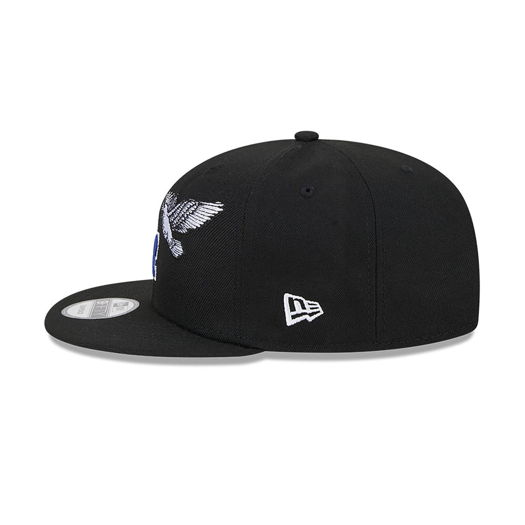 Black New York Yankees Green Bottom Peace New Era 9FIFTY Snapback - bamn.