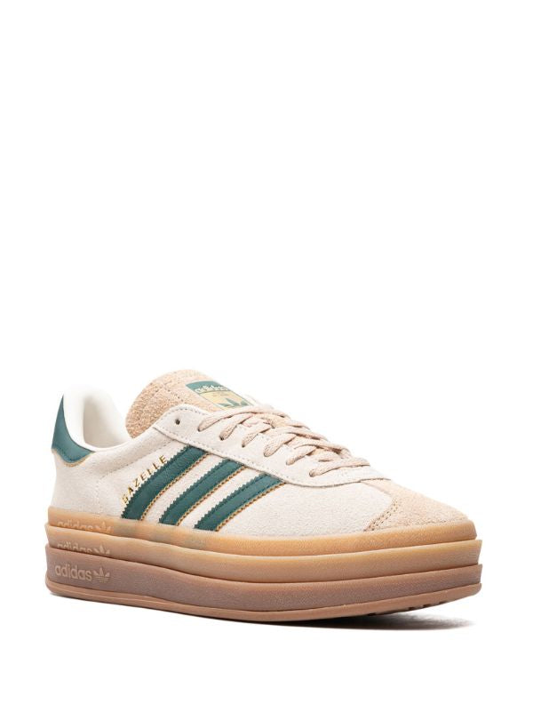 Adidas Gazelle Bold "Cream Collegiate/Green" sneakers - bamn.