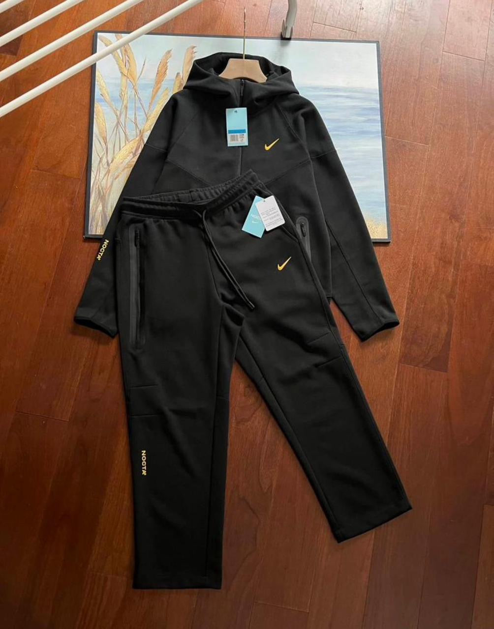 NIKE X NOCTA TECH FLEECE 'BLACK’ - bamn.