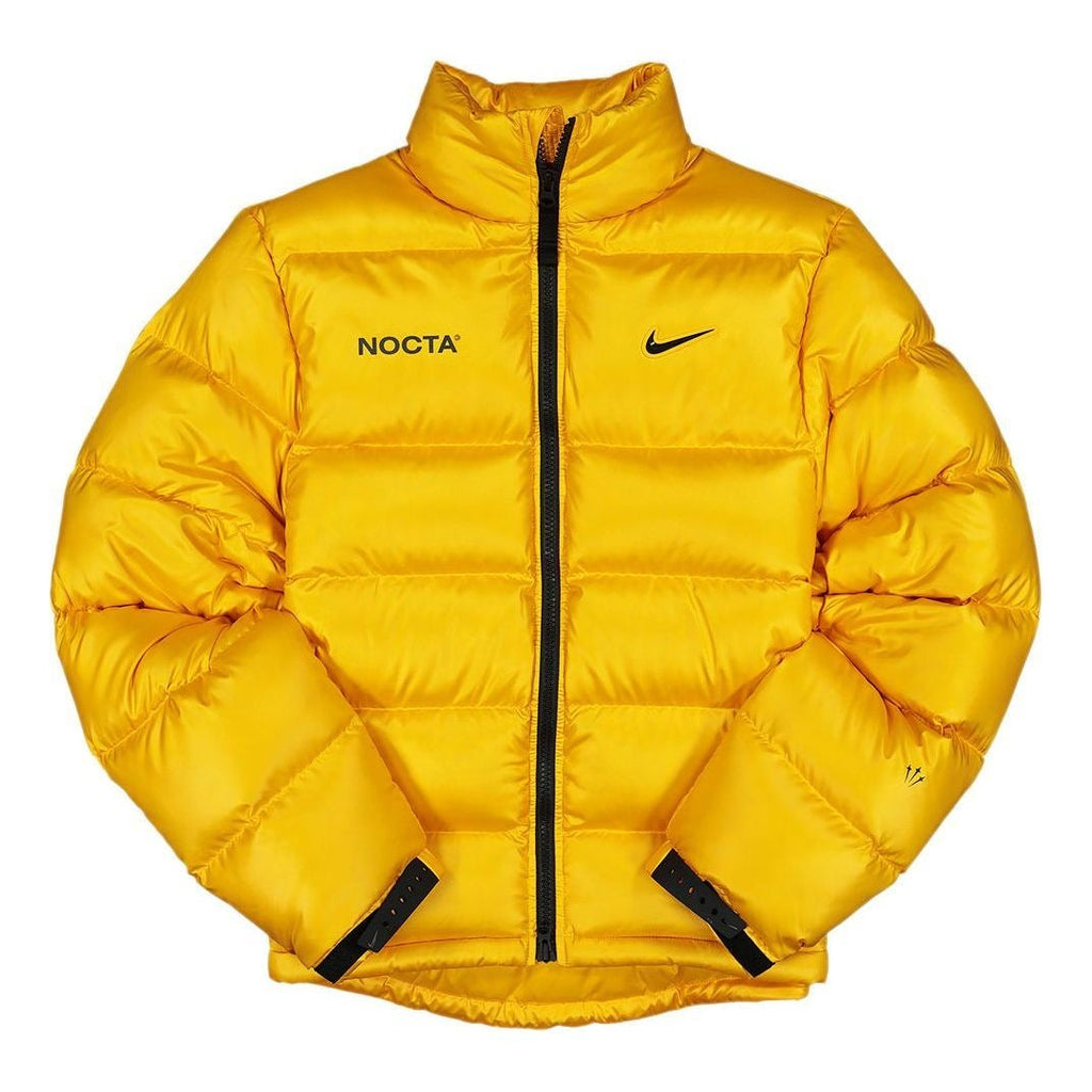Drake x NK NOCTA Puffer Jacket Yellow - bamn.