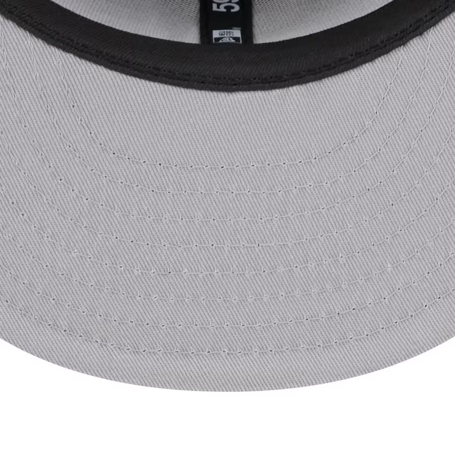 Chicago White Sox New Era Gameday Sideswipe 59FIFTY Fitted Hat - Black/Gray - bamn.