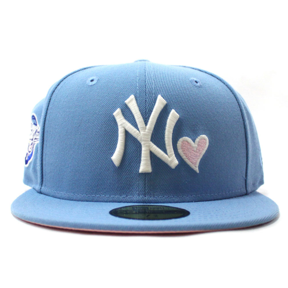 LOVE NEW YORK YANKEES 1998 WORLD SERIES NEW ERA 59FIFTY FITTED HAT - bamn.