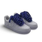 Air Force 1 purple Custom Rope lace - bamn.