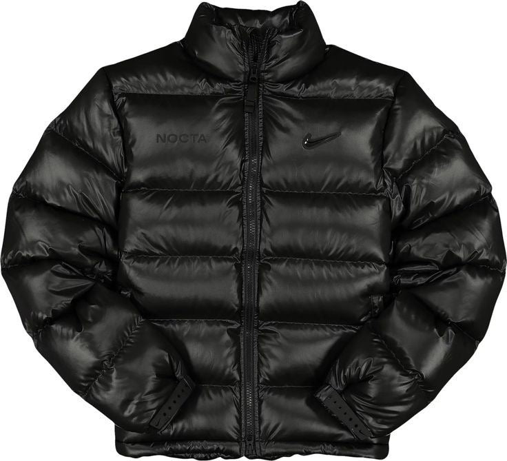 Drake x NK NOCTA Puffer Jacket black - bamn.