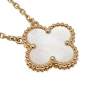 White Clover Stainless Steel Necklace – A Statement of Elegance - bamn.