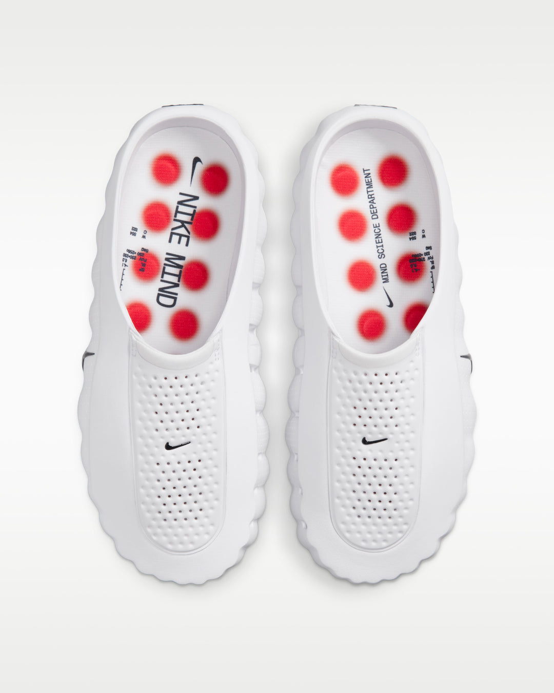 NIKE MIND 001 MEN'S PREGAME MULES “WHITE”
