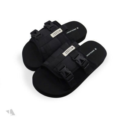 Jonathan D Buckle Sandal Black - bamn.