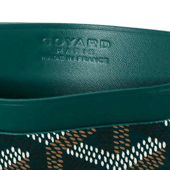 GOYARD SAINT-SULPICE CARD WALLET “GREEN” - bamn.
