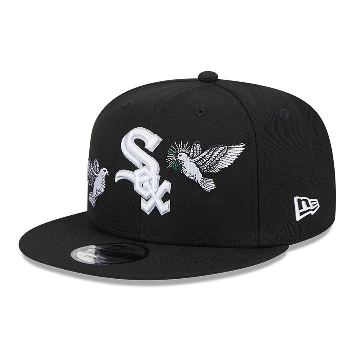 Los Angeles Dodgers 9FIFTY Peace Black Cap - bamn.