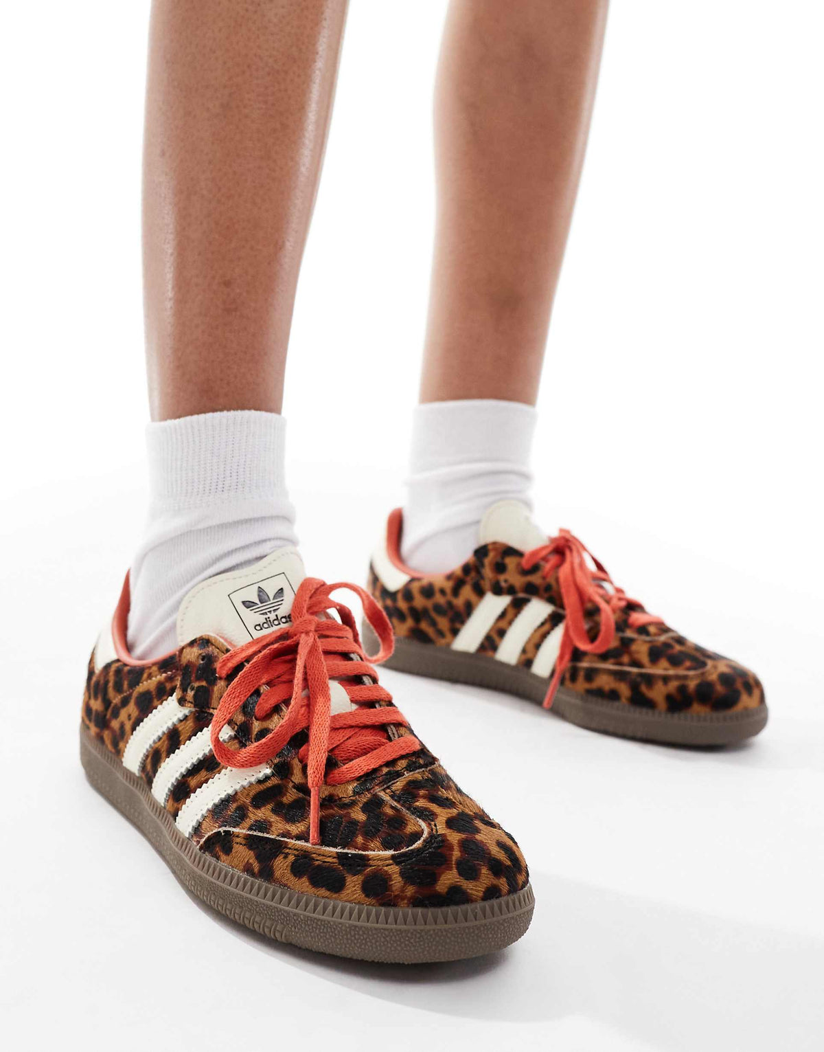 adidas Originals samba sneakers in leopard print - bamn.