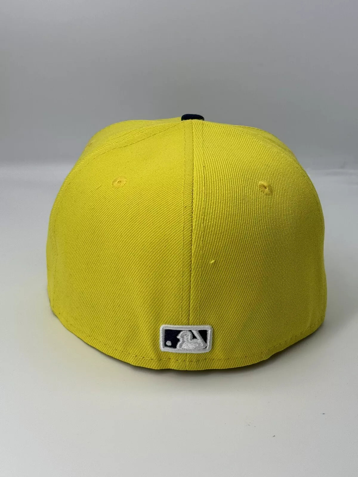 Yankees MLB New Era Fitted 59Fifty Hat -Yellow - bamn.
