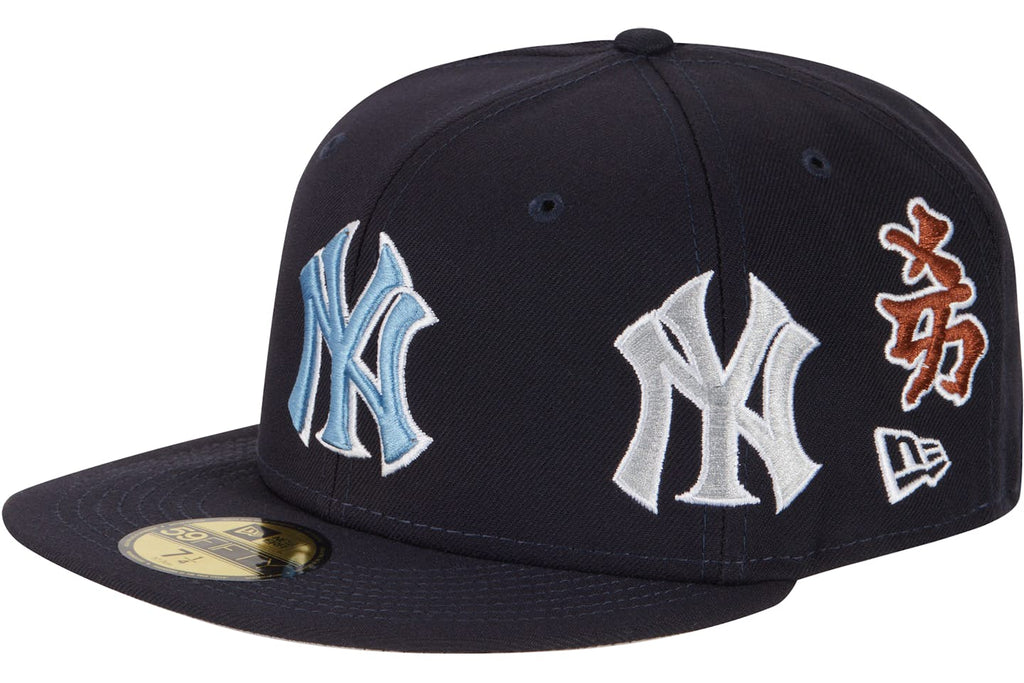 Supreme New York Yankees Kanji New Era Fitted Hat - bamn.