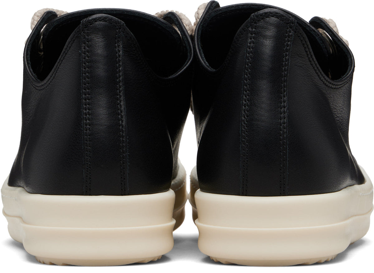 Rick Owens Jumbolace leather sneakers - bamn.