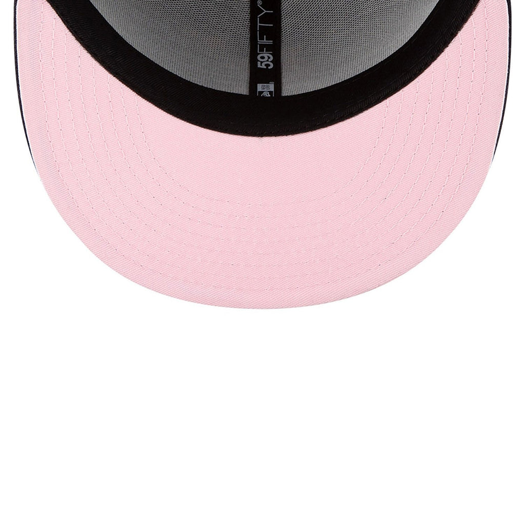 LA Angels Side Patch Bloom Navy 59FIFTY - bamn.