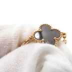 Midnight multiple Clover Stainless Steel Necklace – A Statement of Elegance - bamn.