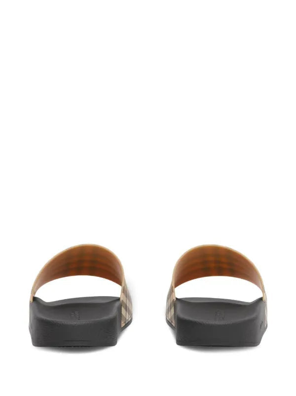 BURBERRY VINTAGE CHECK SLIDES - bamn.