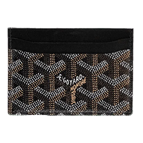 GOYARD SAINT-SULPICE CARD WALLET “BLACK” - bamn.